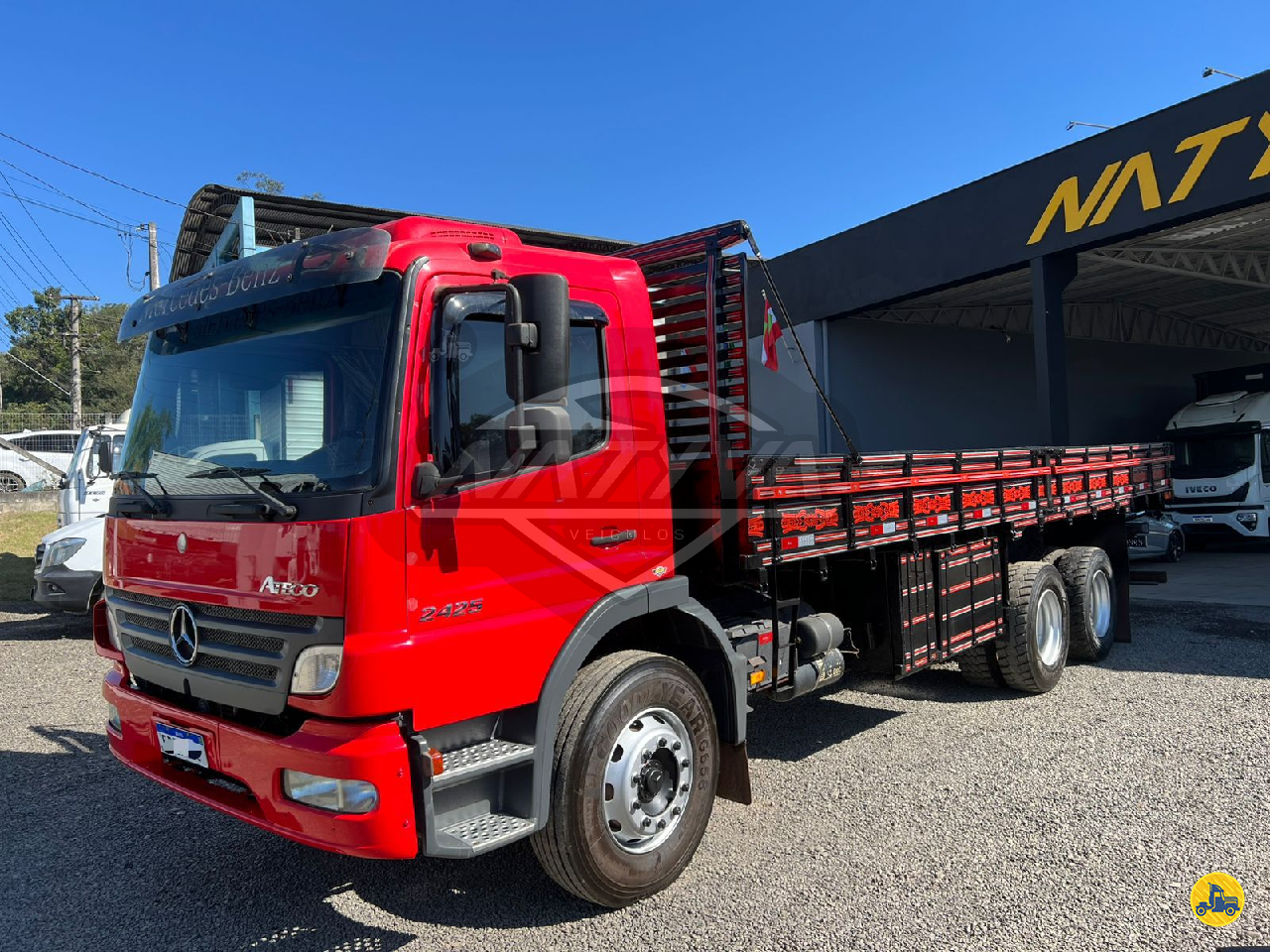 CAMINHAO MERCEDES-BENZ MB 2425 Carga Seca Truck 6x2 Natyva Caminhões ORLEANS SANTA CATARINA SC
